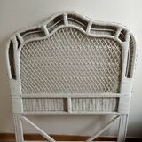Rattan headboard