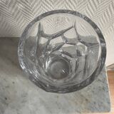 Vase en cristal de Sèvres en forme de glace
