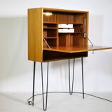 Teak secretary highboard from WK Möbel, 1960s
