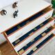 White and wooden chest of drawers