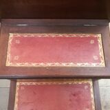 Mahogany library stepladder