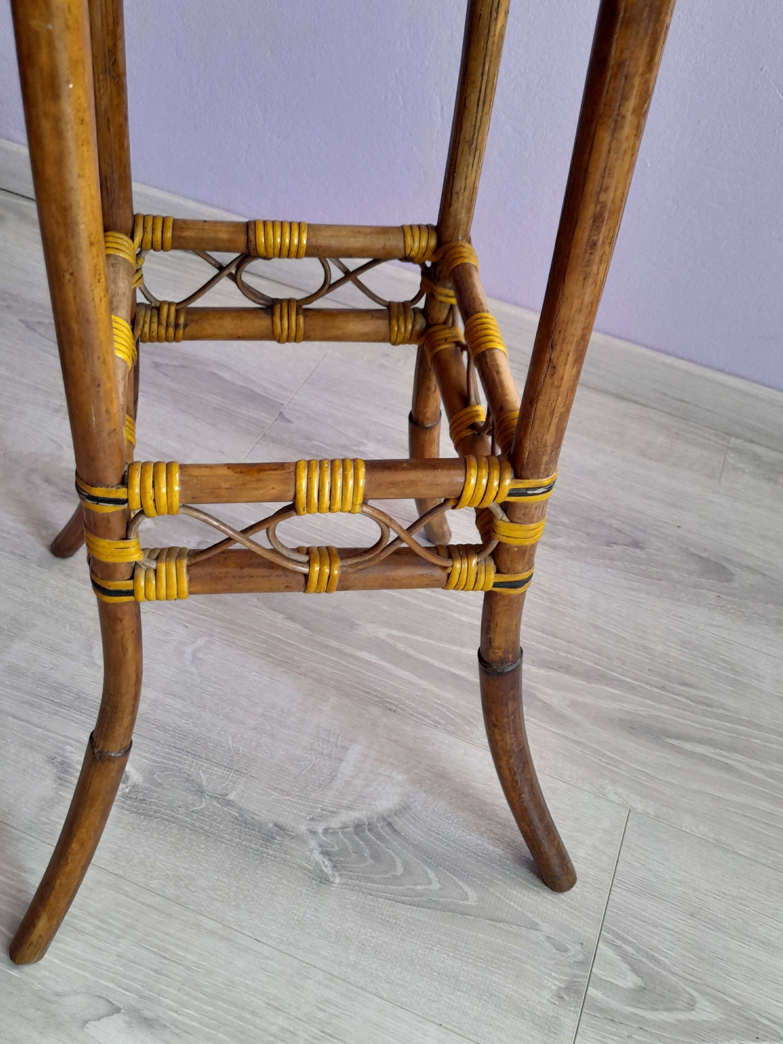 Vintage pedestal planter