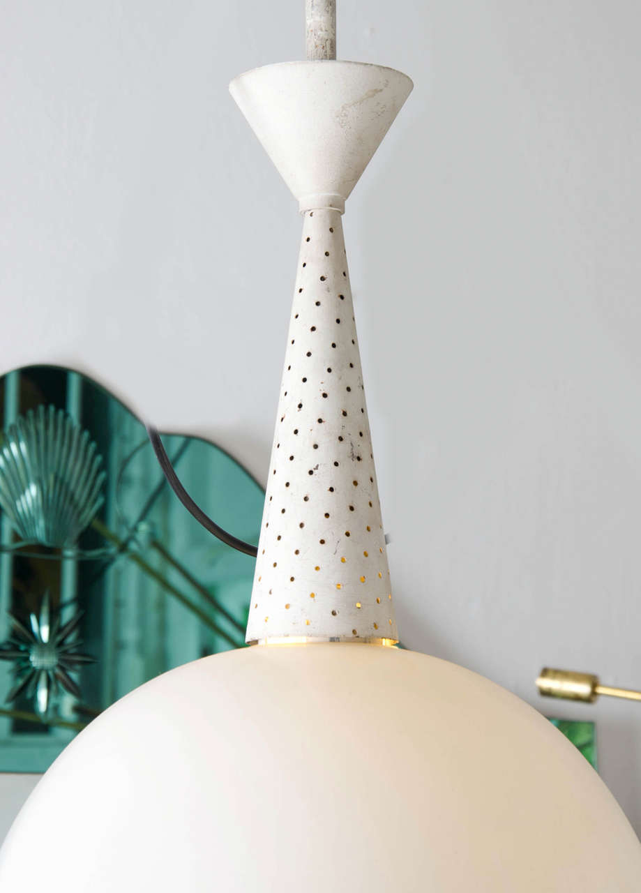 Suspension Holophane, circa 1950.