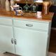 Buffet vert mint vintage