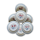 Flat plates Digoin tulips