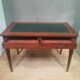 Directoire style desk table with 2 drawers