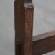 Antique early 19th century folding wine table