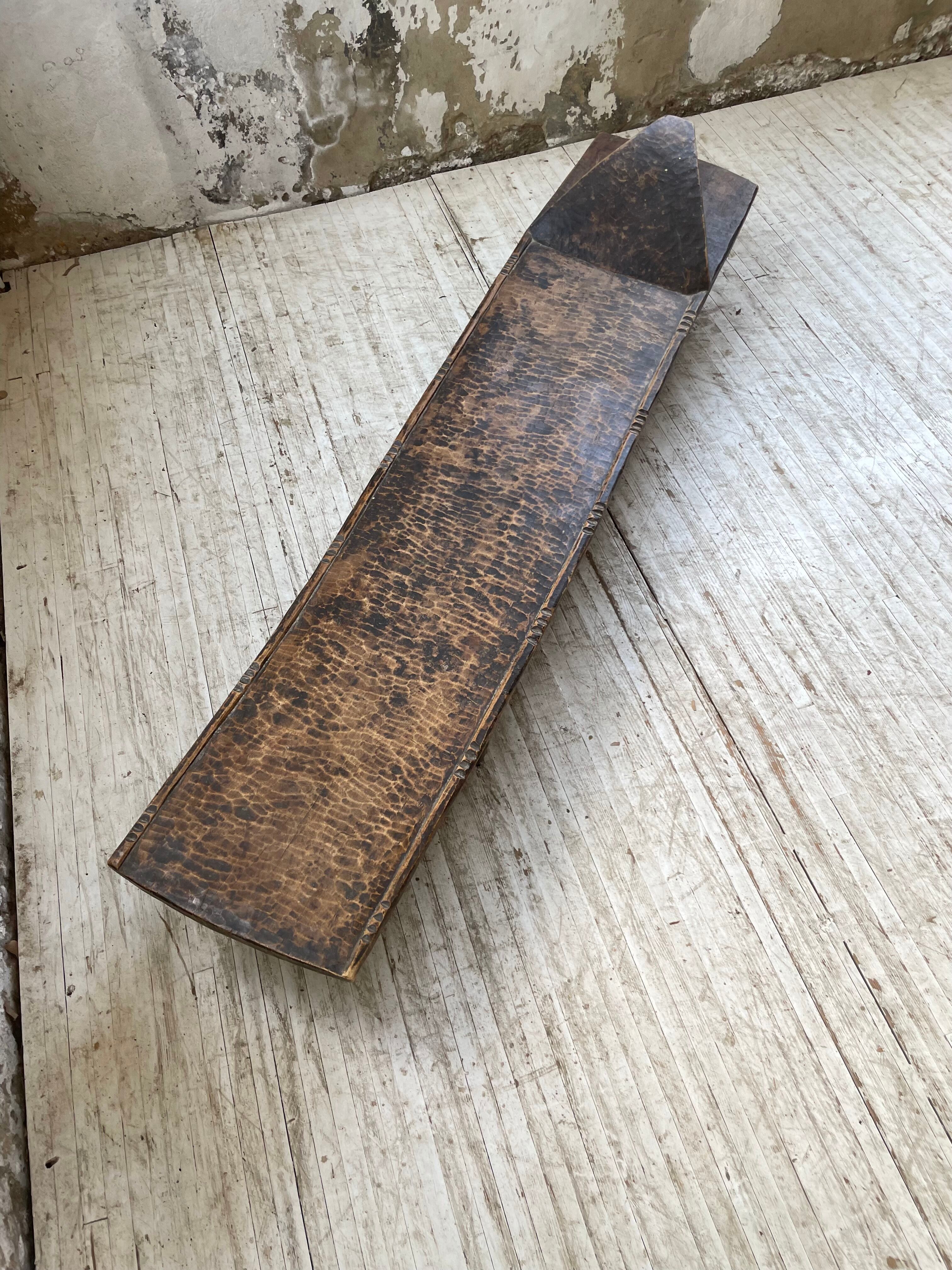 Senoufo coffee table bench from the 60s