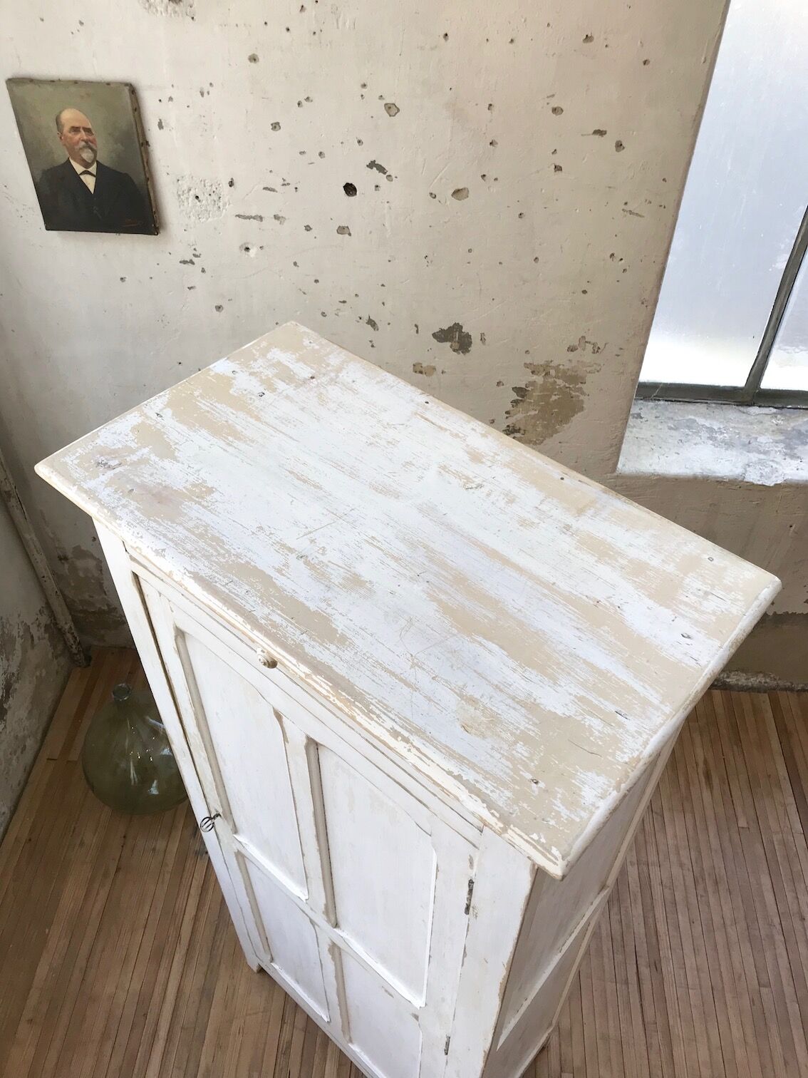 White parisian wardrobe