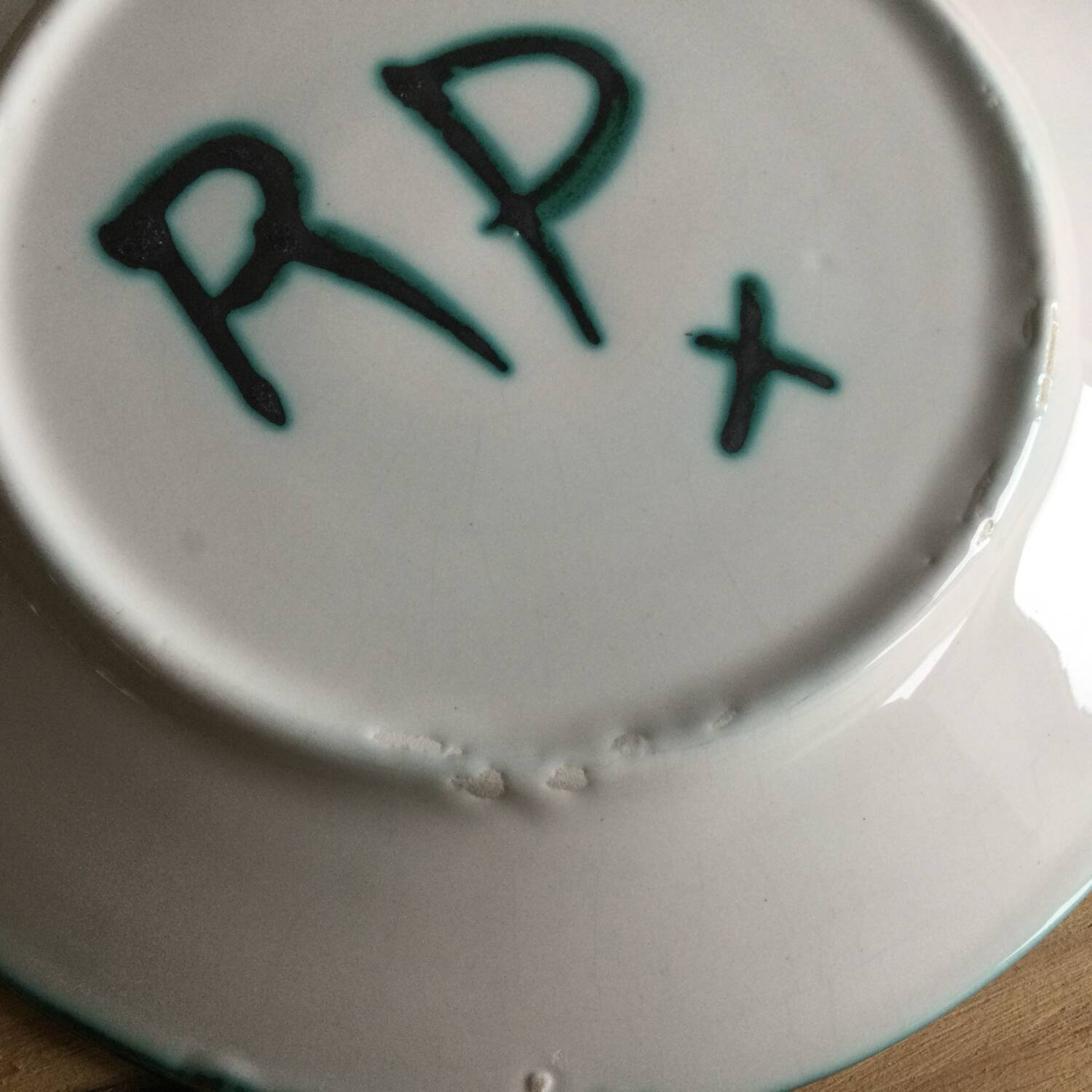 3 plates Robert Picault Vallauris