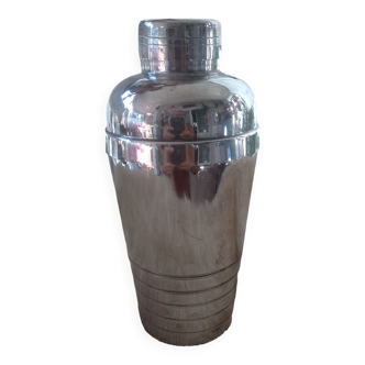 Silver metal shaker