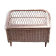Banc coffre d' enfant en osier