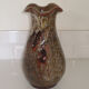 Vase en céramique émaillée vintage