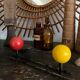 Vintage ball coat rack