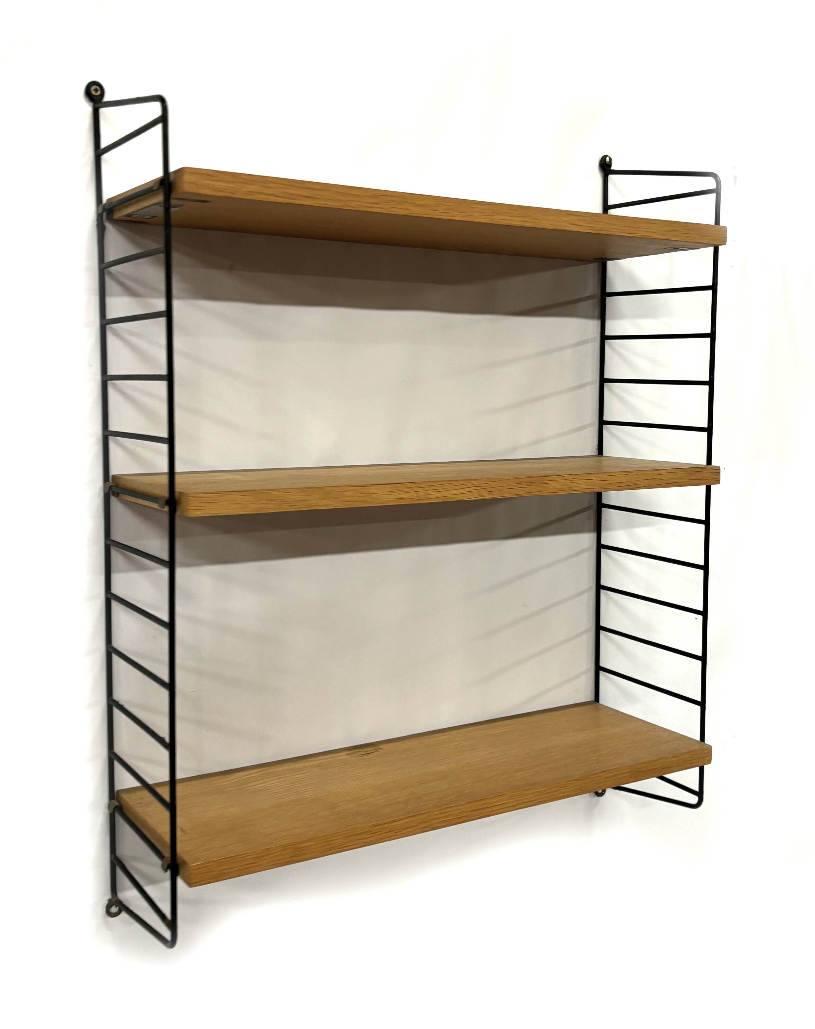 Mid century nisse strinning string wall system 1960 compact