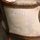 Armchairs Louis XV style carved walnut and fabric