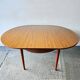 Schreiber Mid Schreiber Extending Dining Table Retro Teak grain Formica