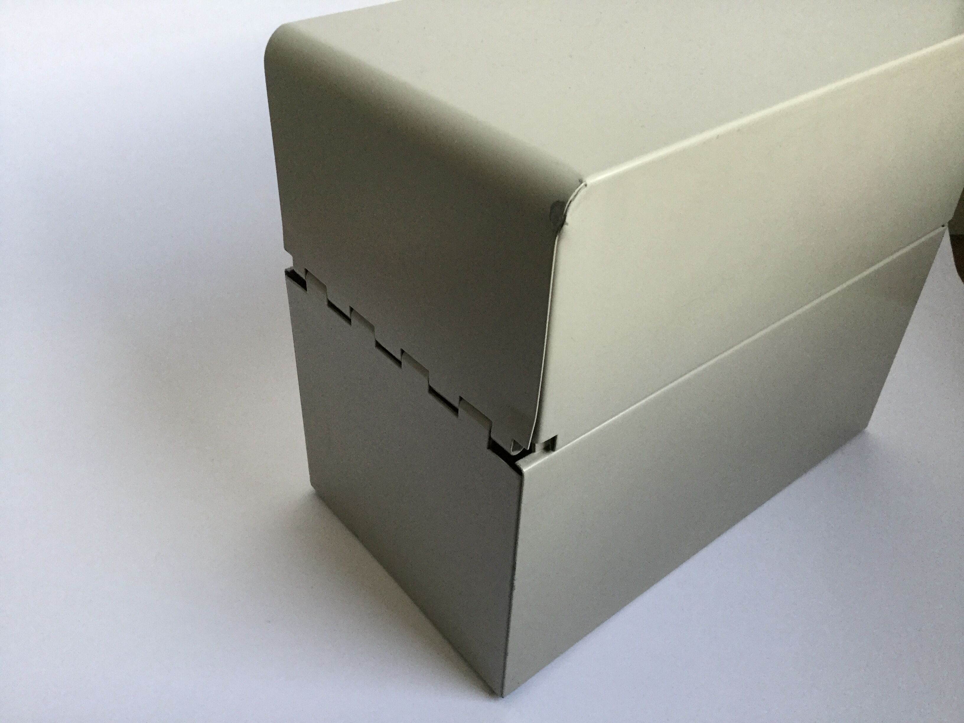 Metal locker Val rex beige 1960 old box