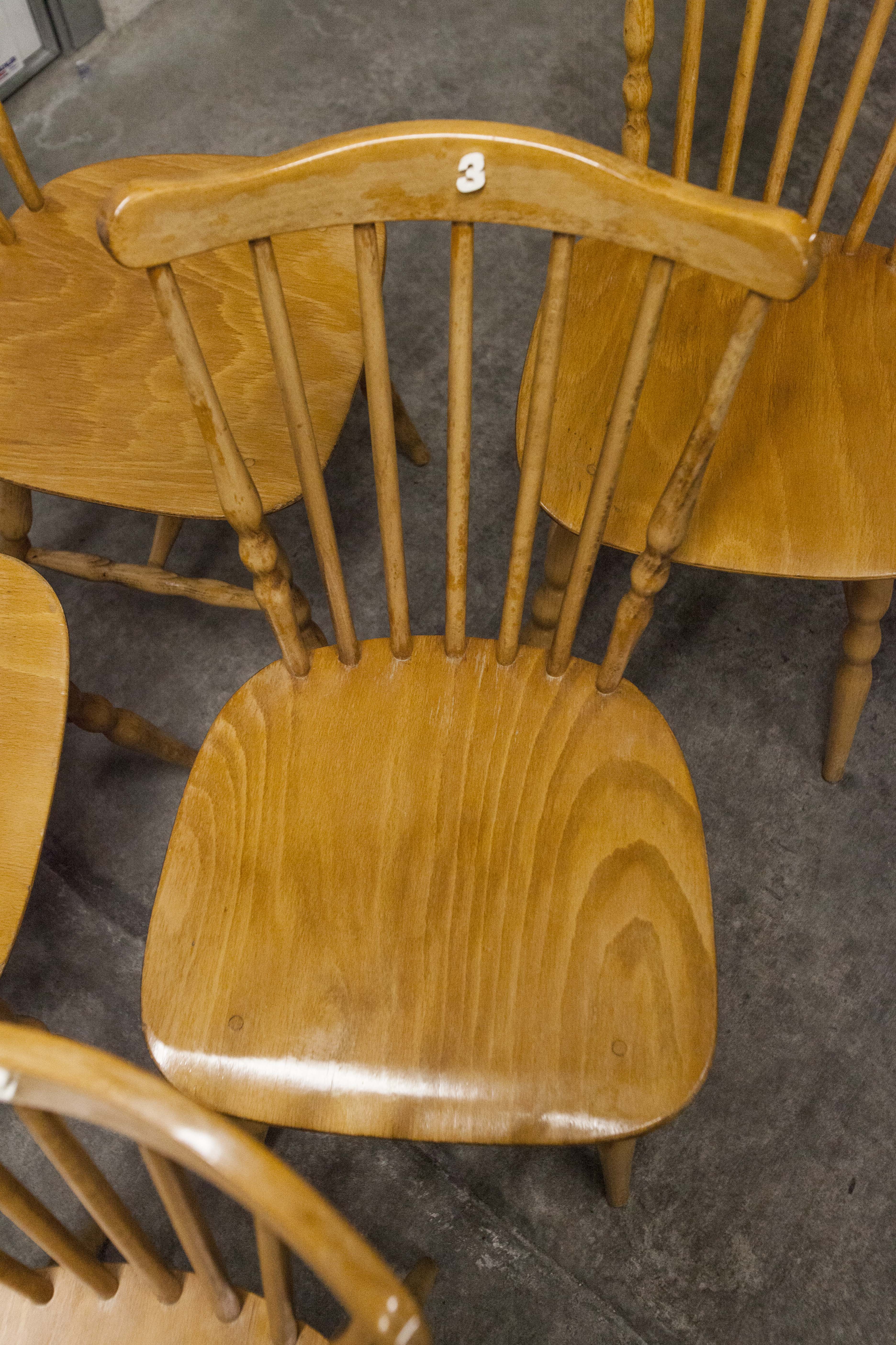 Set of 8 Baumann chairs "Florida"