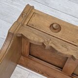 1970s, Danish chest of drawers, oak wood, original good condition.