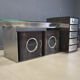 Postmodern custom made credenza, Belgium, 1970s