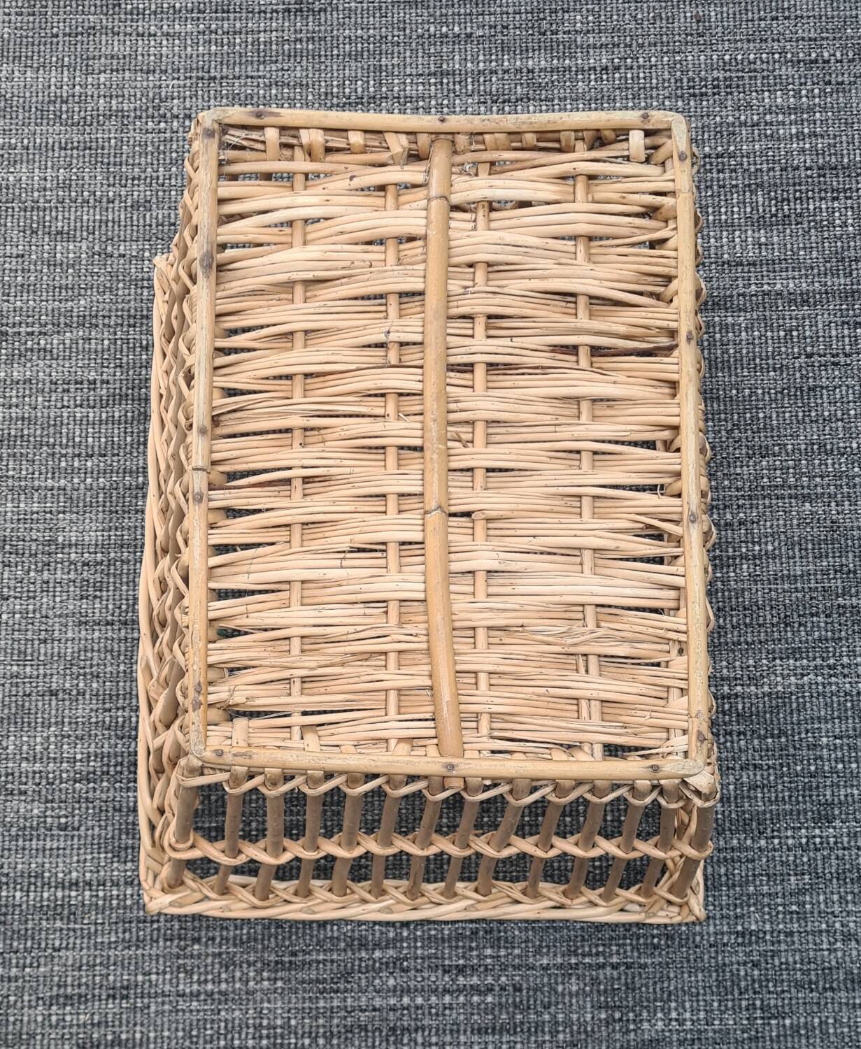 Vintage wicker basket