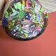 Murano glass vase "Byzantine" is from 1950.