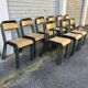 (Lot) 26 old school/bistro chairs Stella