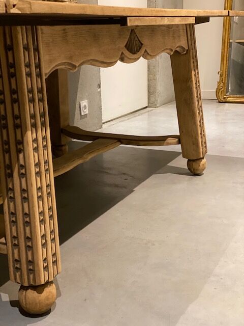 Firm table sanded extensions 260 cm