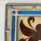 Old stained glass window