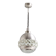 Aluminum, Crystal and Glass Pendant by Pia Guidetti Crippa for Lumi