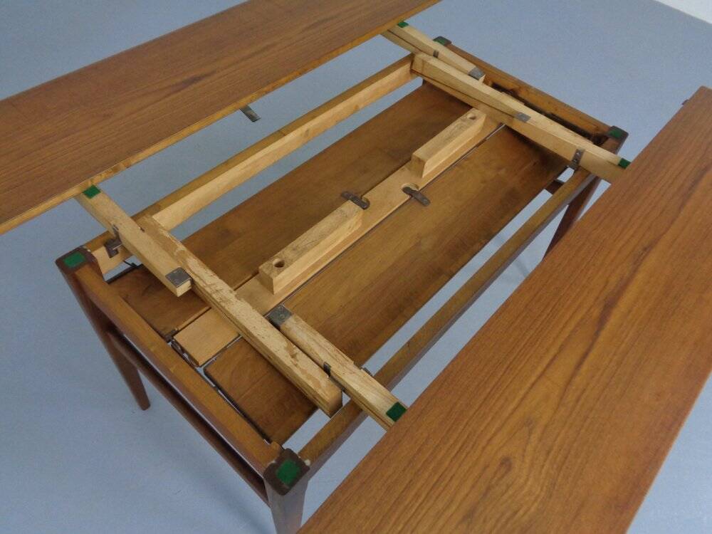 Teak dining or coffee table, Denmark, 1960s