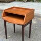 Mid-Century Scandinavian bedside table in teak 1960