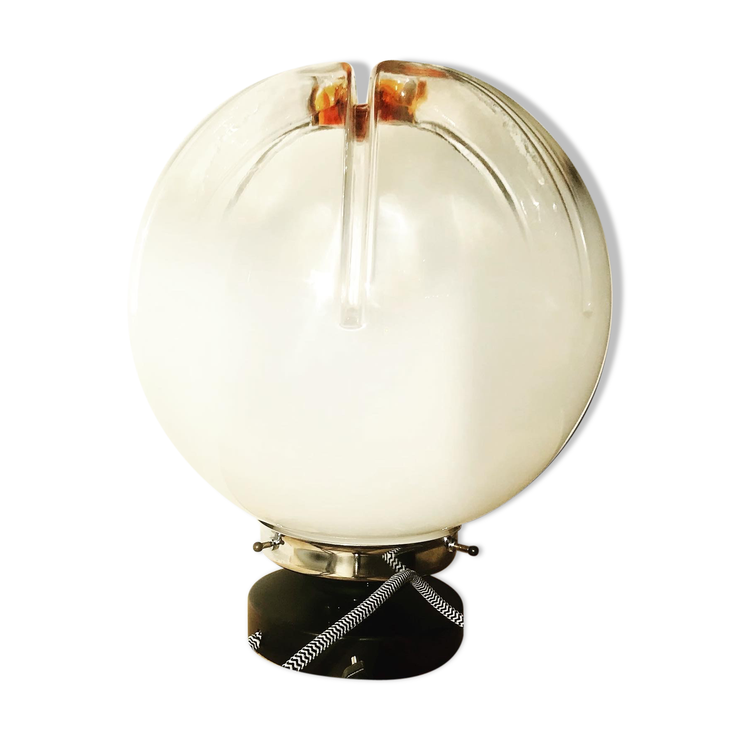 Lamp to be installed from a murano globe