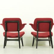 Pair of lounge armchairs by Louis van Teeffelen for Wébé – Dutch mid-century modern (1960s)