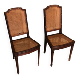 2 canage chairs