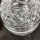 Old crystal drageoir/candy maker in the shape of an egg Cristal d'Arc