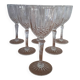 6 brand new crystal glasses from the Arques crystal factory, Constance model