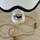 Small "Paris" lamp in porcelain - 1970