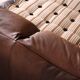 Le Bambole Bed In Buffalo Leather By Mario Bellini For B&B Italia, 1970s