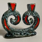 Seventies volute candle holder