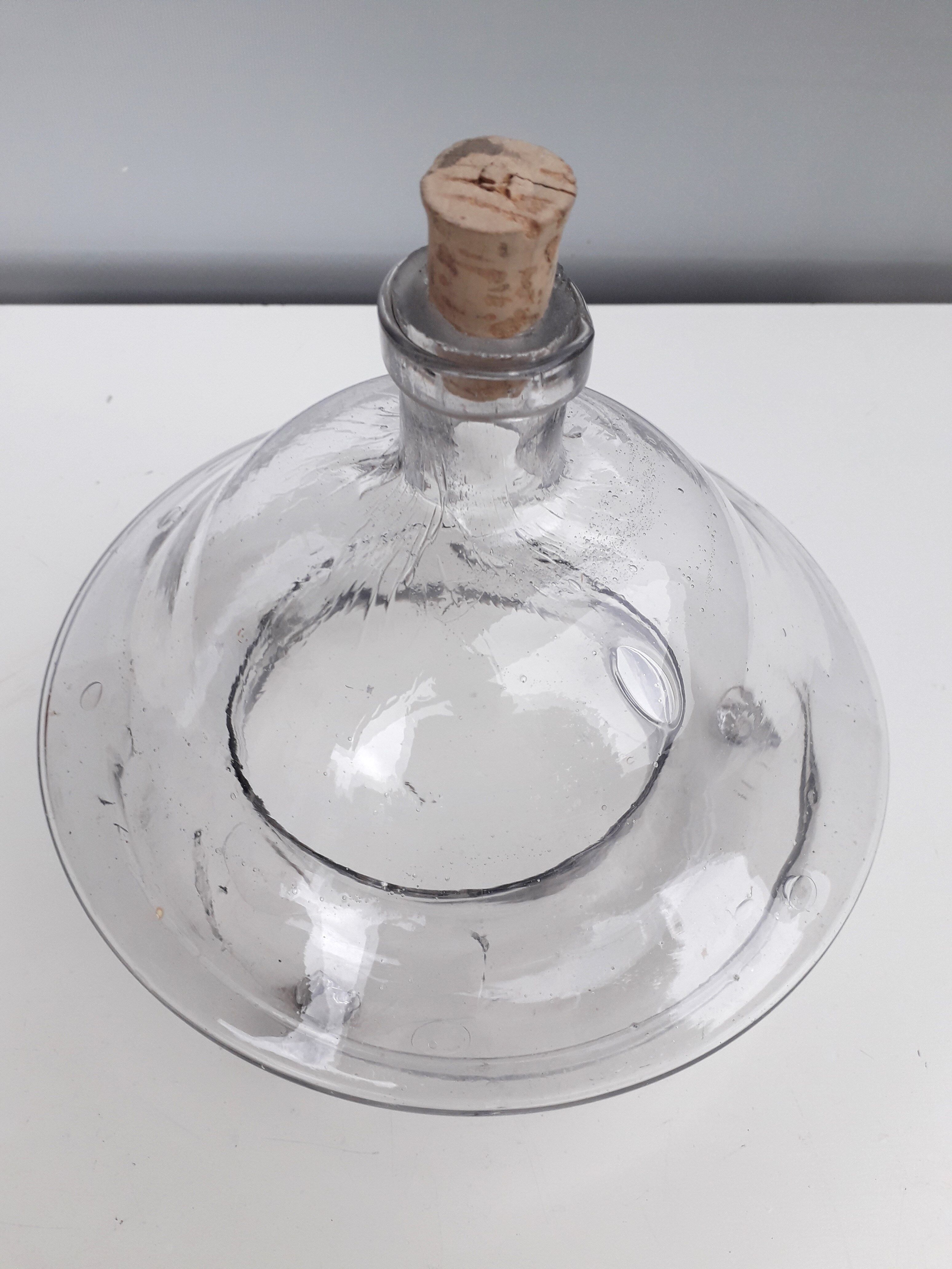 Gobe mouche en verre XIXème