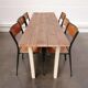 Fine and long farm table