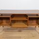 Mid-Century Model 75 Freestanding Teak Desk from Omann Jun, Denmark, 1950s
