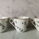 Porcelain barbel tea set Limoges Guérin