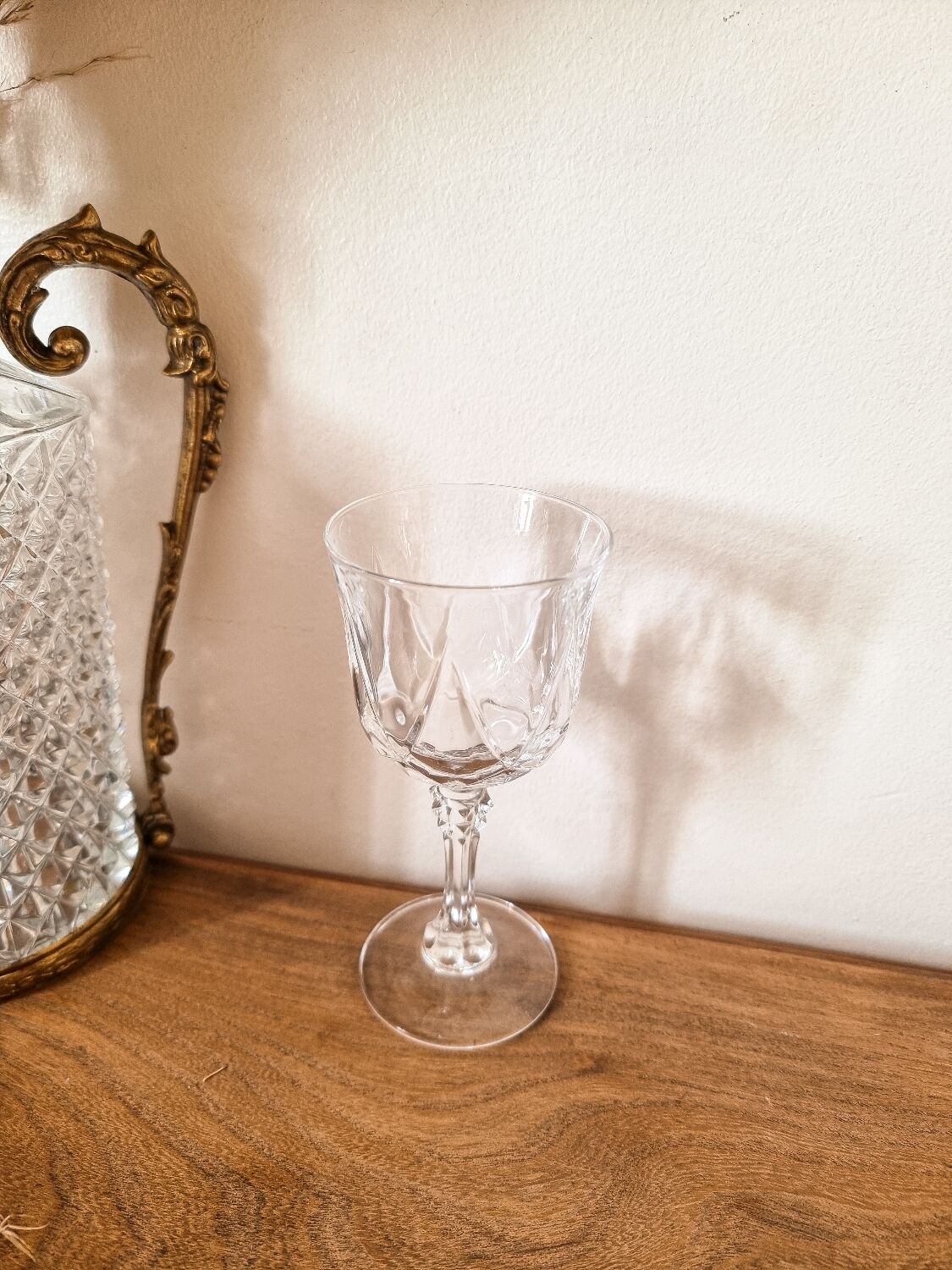 Verres en cristal d'arques, Auteuil