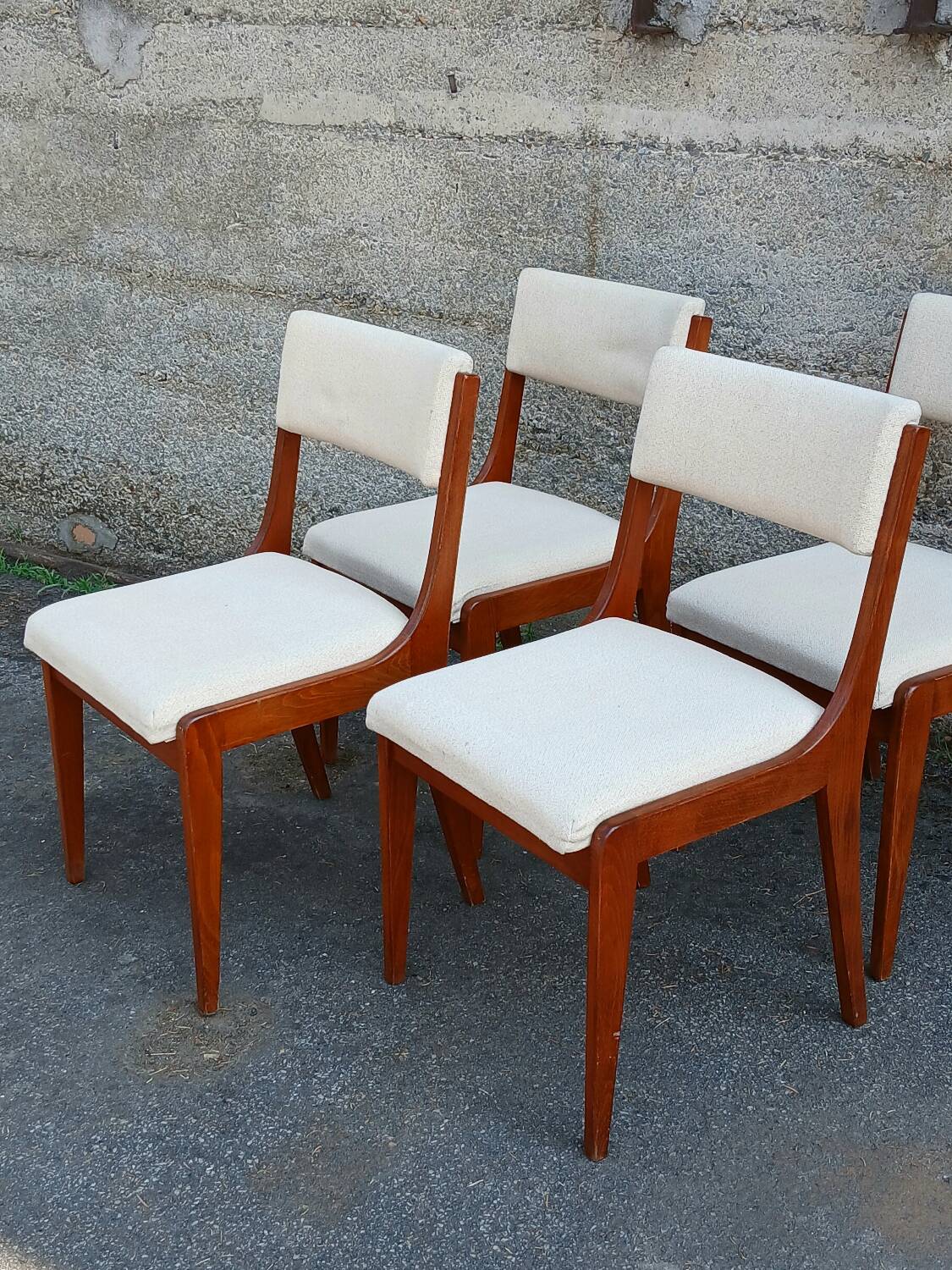 Quatre chaises Scandinaves années 60/70