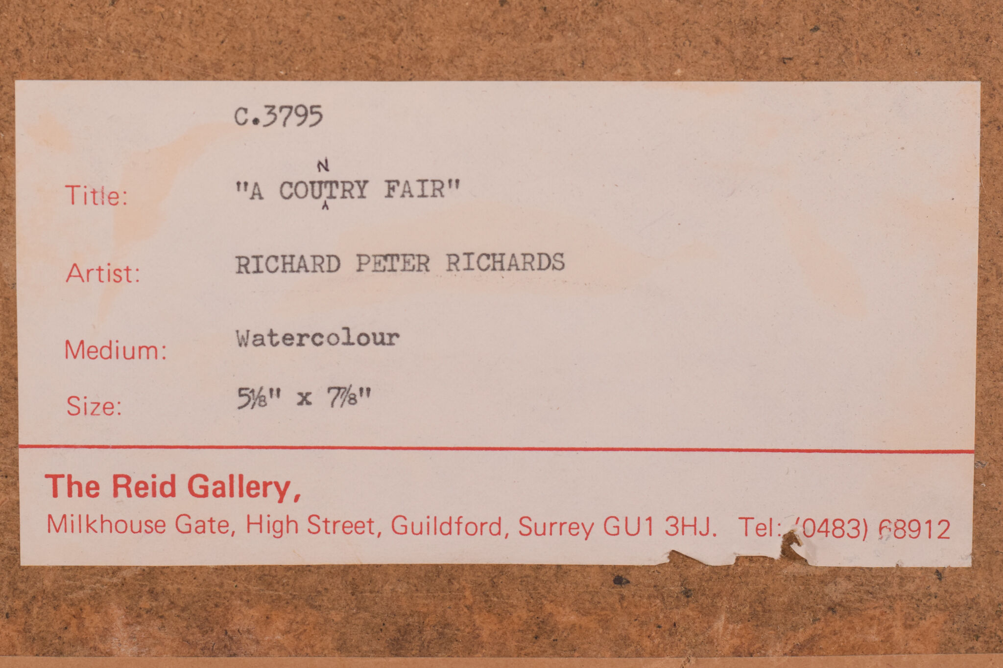 Village Fair and the Acrobat