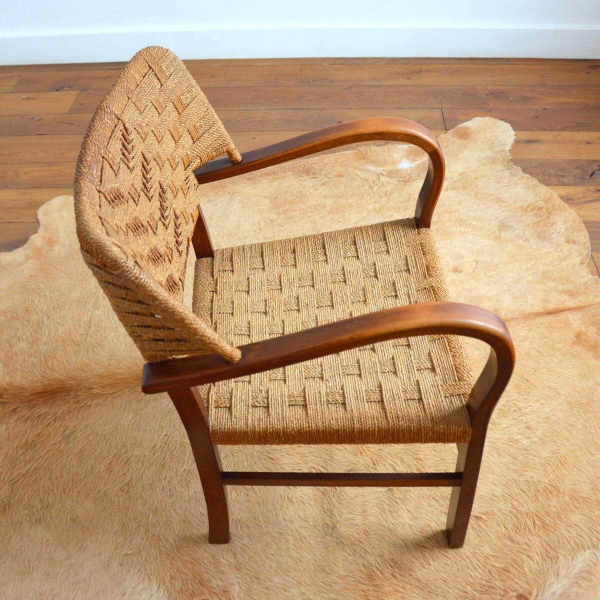Bauhaus armchair by Erich Dieckmann art deco 1920 / 1930s