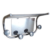 Wall coat rack in Art Deco style - mid 20th century